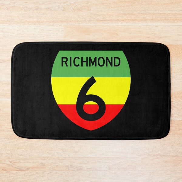 Item preview, State Highway 6 Richmond in Rasta colours designed and sold by MY NEW ZEALAND.