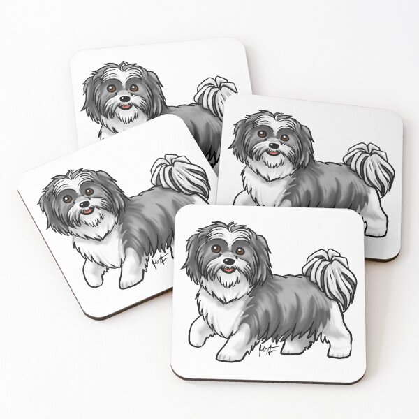 Item preview, Dog - Shih Tzu - Silver designed and sold by Jennifer Stolzer.