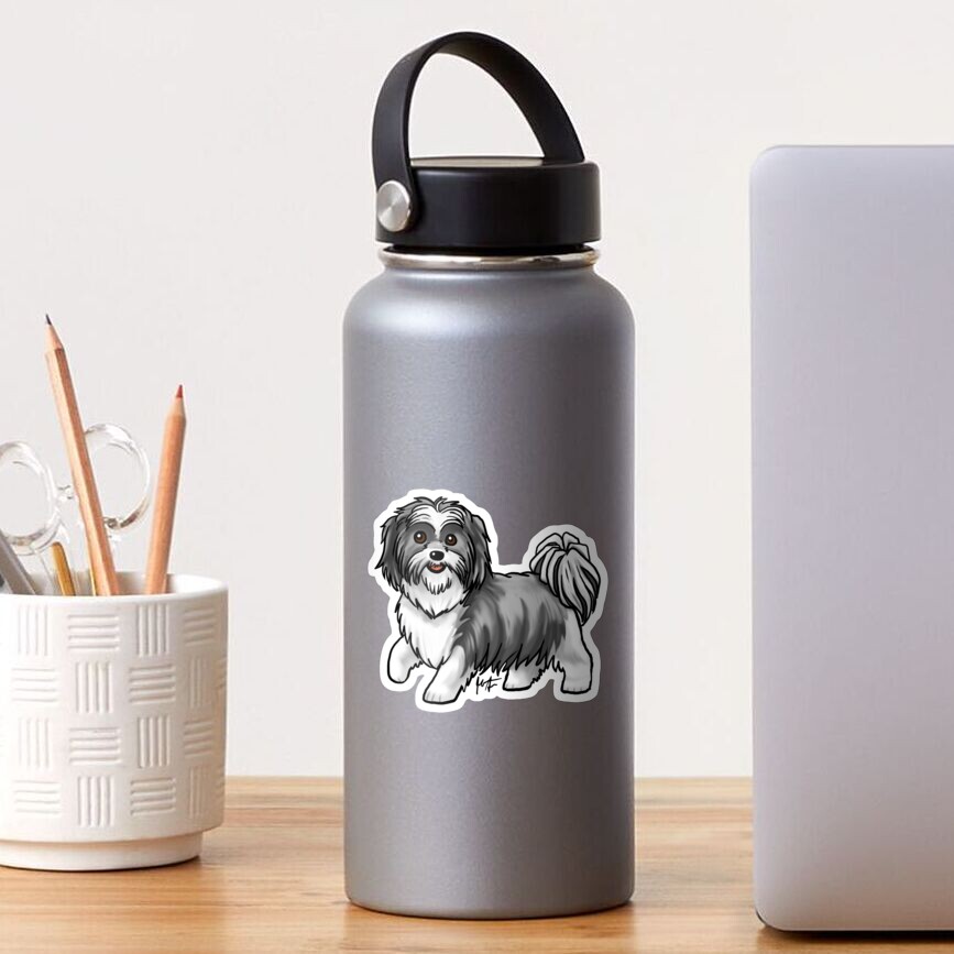 Shih Tzu - Silver Sticker