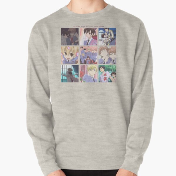 ouran highschool host club vaporwave aesthetic Pullover Sweatshirt