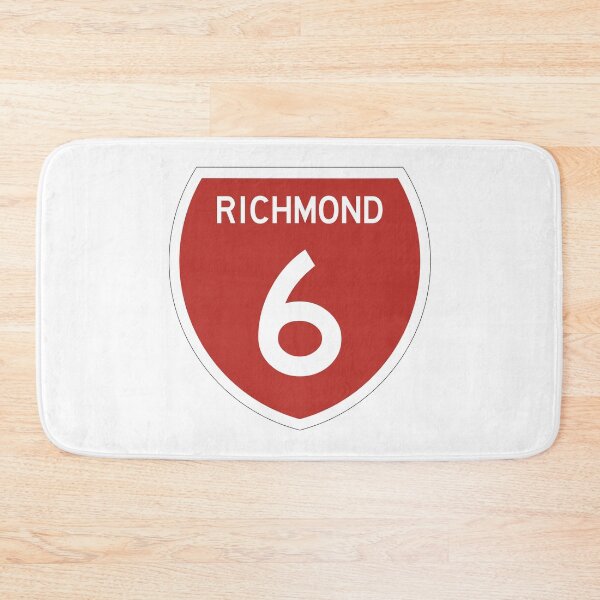 Item preview, State Highway 6 Richmond in Red designed and sold by MY NEW ZEALAND.