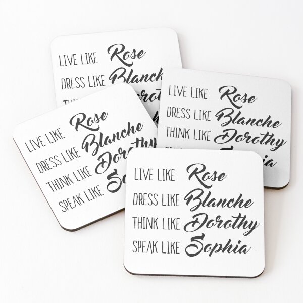 Item preview, Live Like the Golden Girls designed and sold by Jelene.