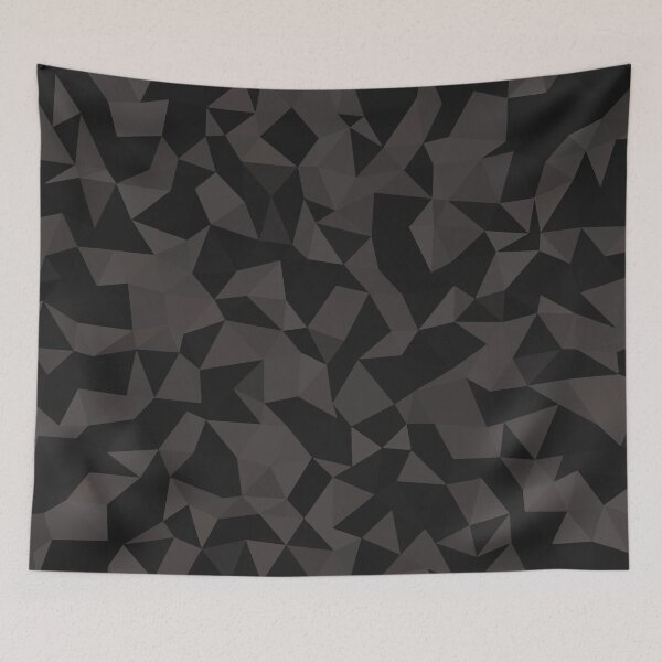 Item preview, Black Gray Low Poly Background  designed and sold by xesed.