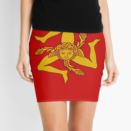 sicily Sicilia Sicile Mini Skirt