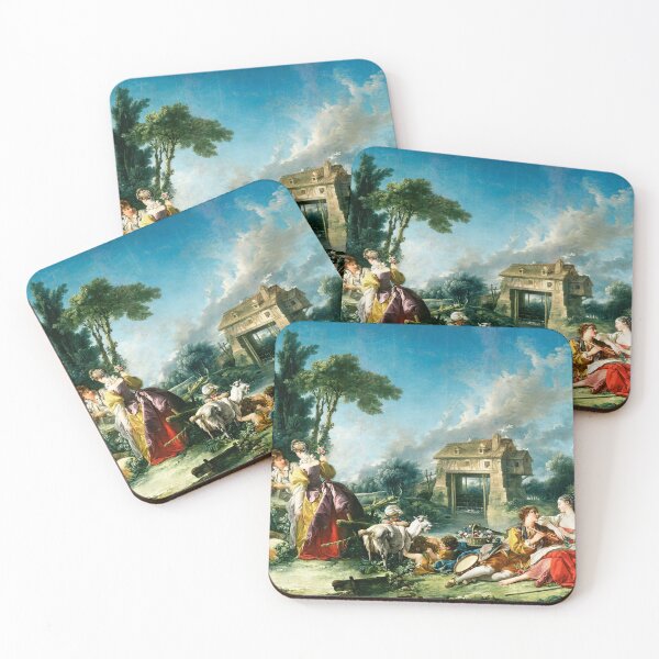 Item preview, The Fountain of Love - François Boucher designed and sold by brushandframes.