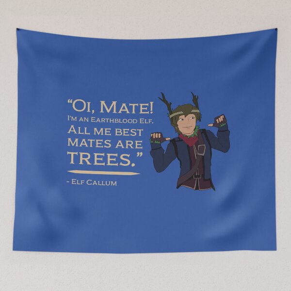 Item preview, Callum Oi Mate (Alternate Font Colour: Gold) designed and sold by theagent004.
