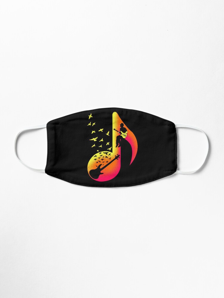 Alternate view of Music Bass Guitar Player Mask
