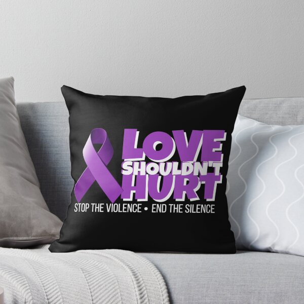 Item preview, Domestic Violence Awareness - Love Shouldn't Hurt designed and sold by diamondstar.