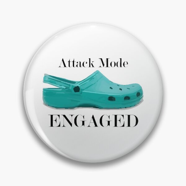 Item preview, Crocs - Attack Mode Engaged designed and sold by Carbon8.