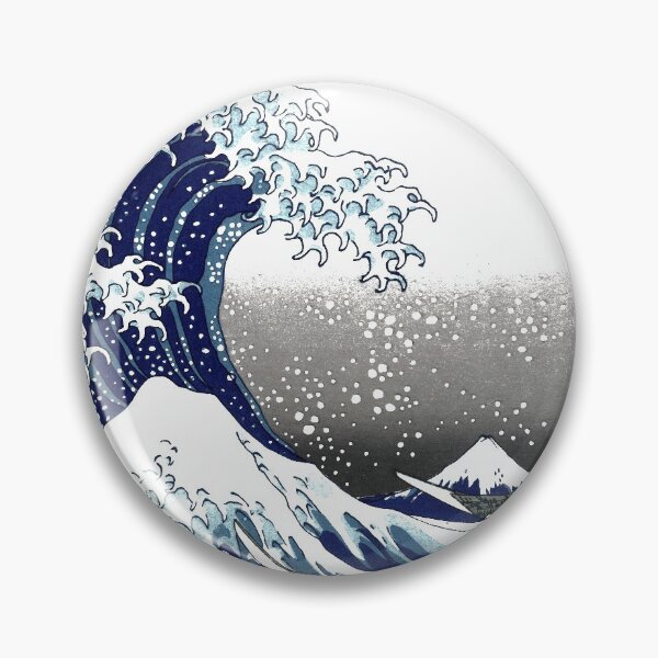 Item preview, Great Wave, Hokusai 葛飾北斎の神奈川沖浪 designed and sold by PixDezines.