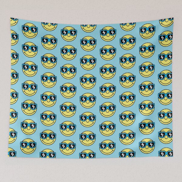 Item preview, Cool Smiley (blue) designed and sold by SteveOramA.