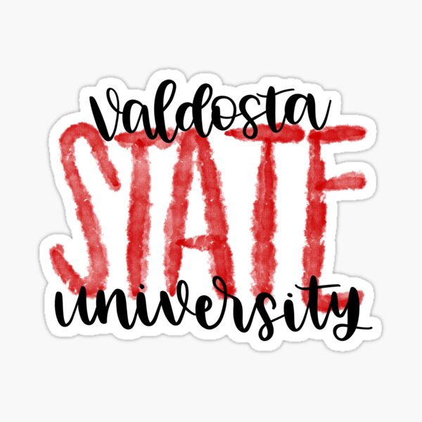 "Valdosta state sticker" Sticker by adisensmith Redbubble