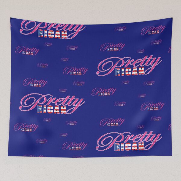 Item preview, Pretty Rican (Dark Backdrop) designed and sold by Bobbleheadtees.