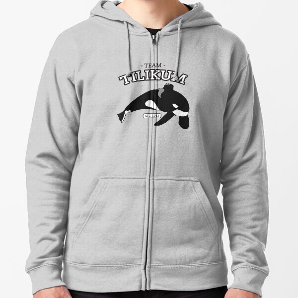 Team Shamu - Tilikum Zipped Hoodie