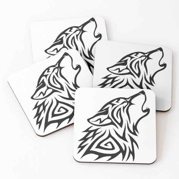 Item preview, Tribal Wolf Howl designed and sold by Hareguizer.
