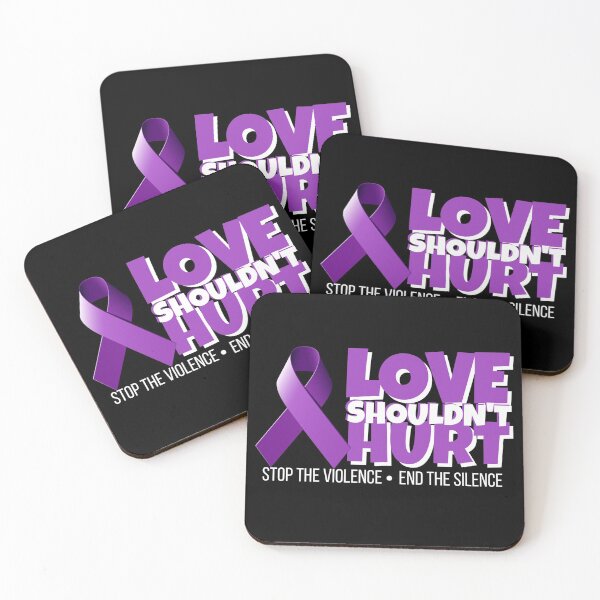 Item preview, Domestic Violence Awareness - Love Shouldn't Hurt designed and sold by diamondstar.