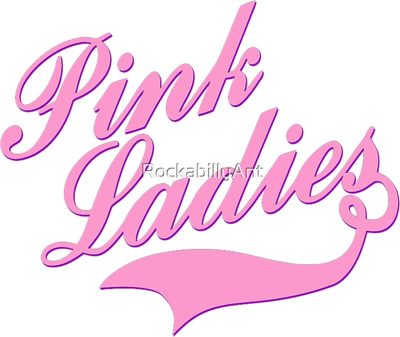 "Pink ladies" Stickers by RockabillyAnt | Redbubble