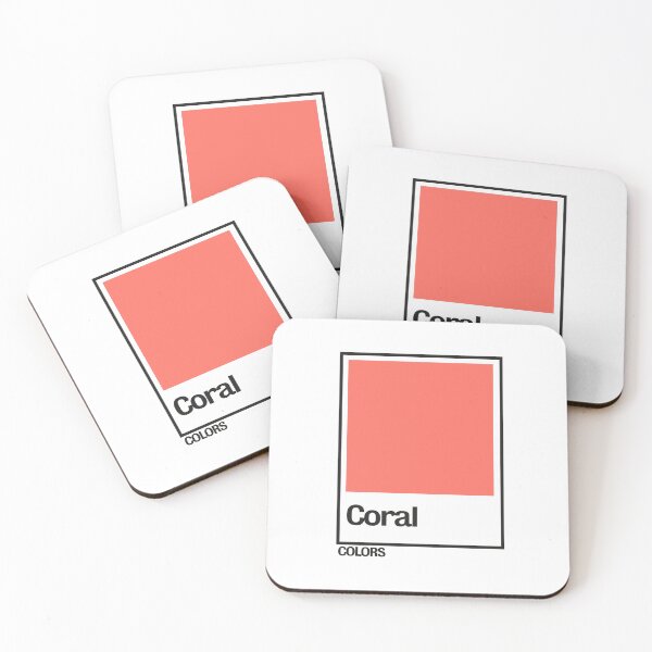 Item preview, COLORS Coral designed and sold by Alisdesign.