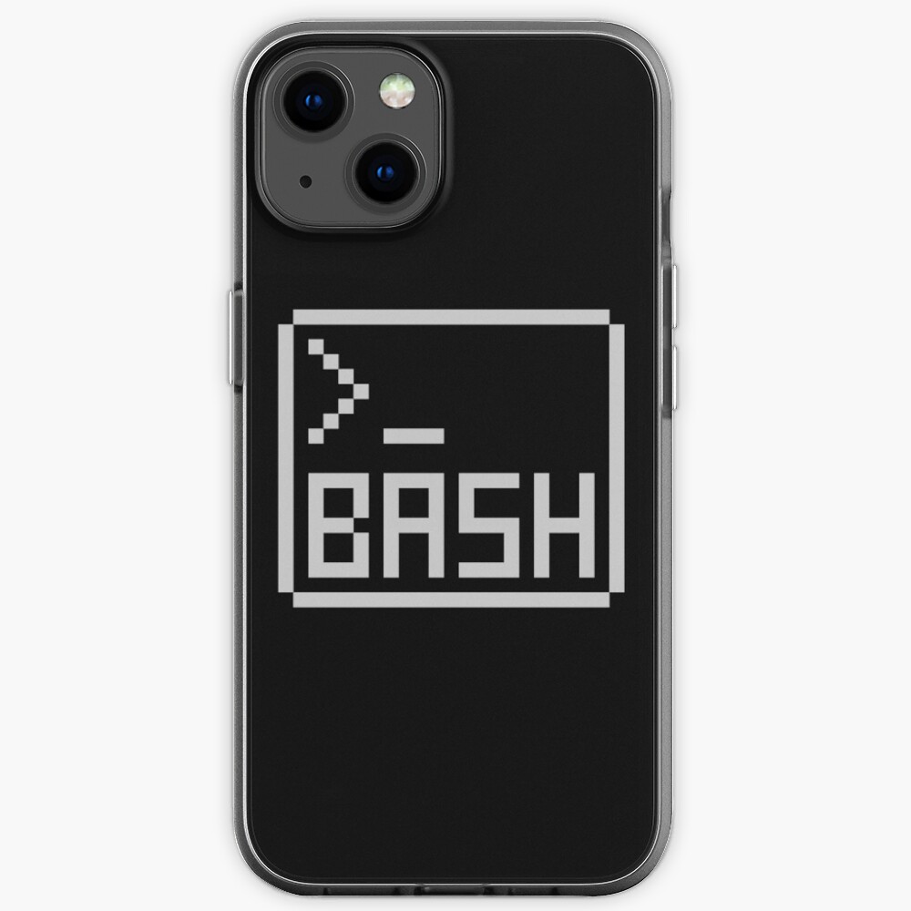 Funda De Iphone Bash Shell Pixel Drawing Para Los Hackers De Command Line De Ramiro Redbubble