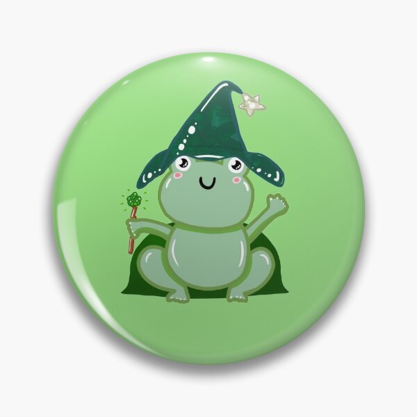Item preview, Wizard Frog! designed and sold by amyscabgarden.