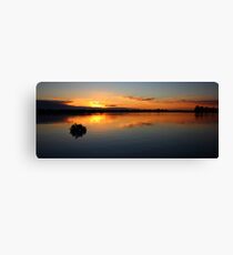 Sunset at Tooradin Canvas Print