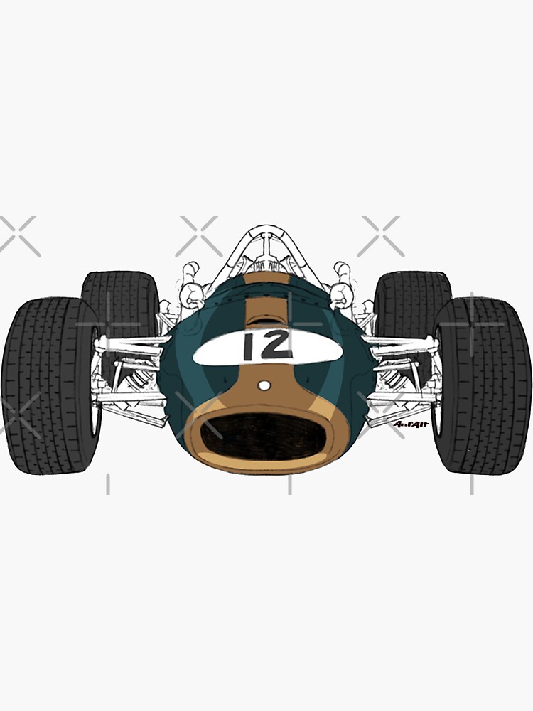 "Brabham Repco BT20" Sticker by ant3003 Redbubble
