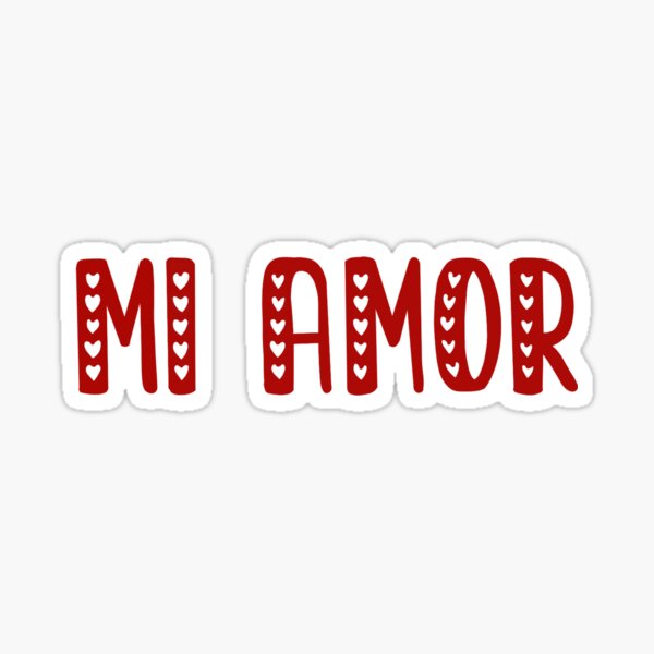 Love! Amor! Mijos Stationery Stickers Sheet Bundles – Hola Mijas Bonitas
