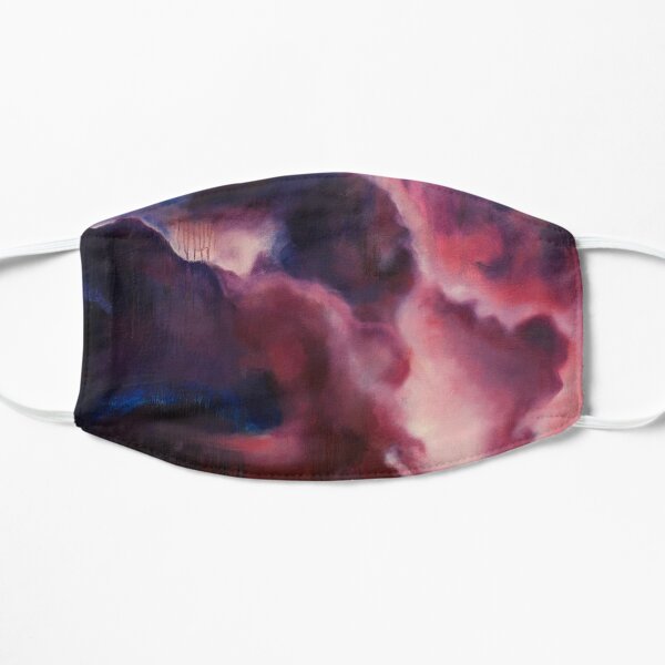 Thoracic Eruption - Colorful Abstract Oil Painting Mask
