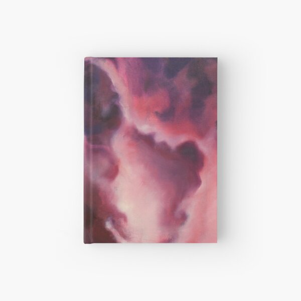 Thoracic Eruption - Colorful Abstract Oil Painting Hardcover Journal