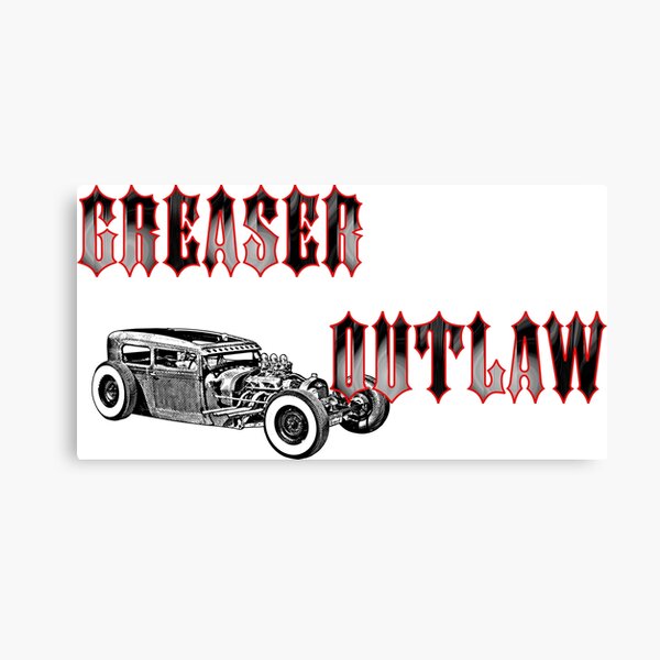 Outlaw Greaser Canvas Print