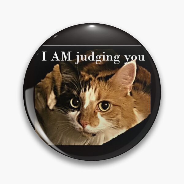 Item preview, Judgy Cat designed and sold by Jowbokitten.
