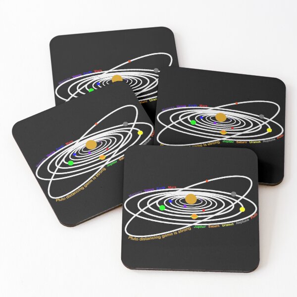 Item preview, Pluto Distancing Game is Strong Planets Solar System designed and sold by everyspender.