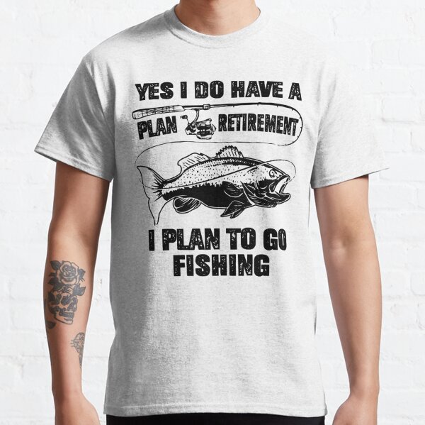 Yes I Do Have A Retirement Plan I Plan To Go Fishing , Retirement, Fishing,  Funny Fishing Shirt, | iPad Case & Skin