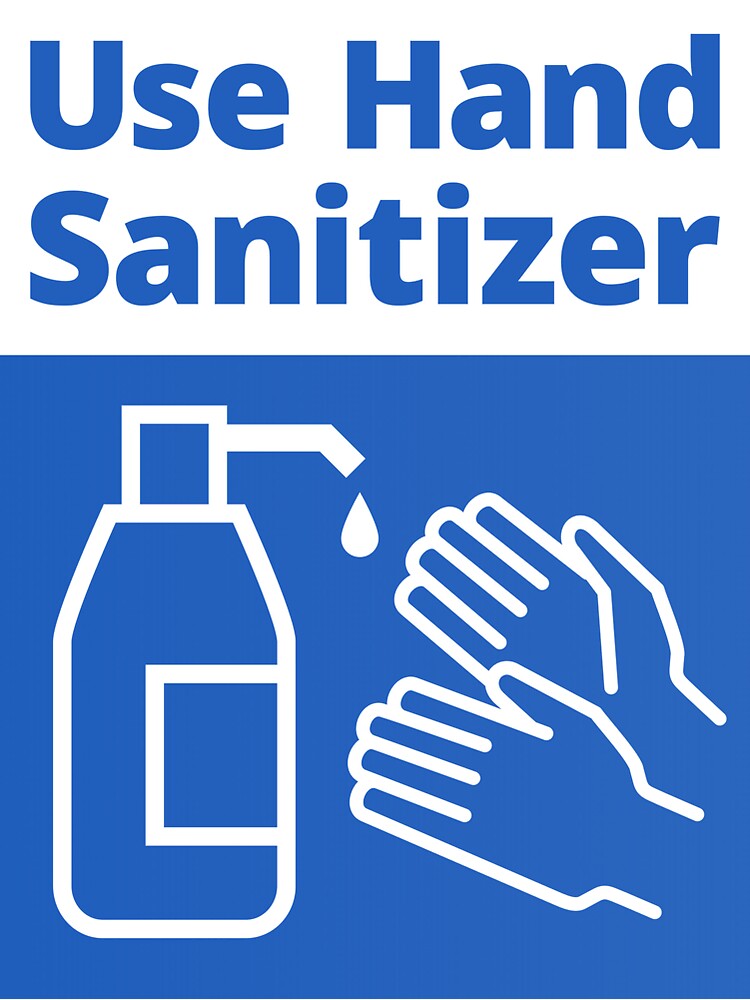 use hand sanitizer sign pdf