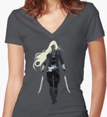Celaena Sardothien | Throne of Glass Women's Fitted V-Neck T-Shirt