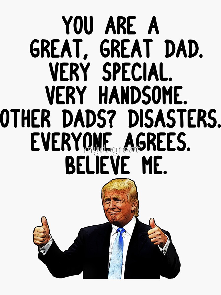 Personalized Funny Dad Gifts Donald Trump Parody Gag Gifts for Dad Coffee  Mug