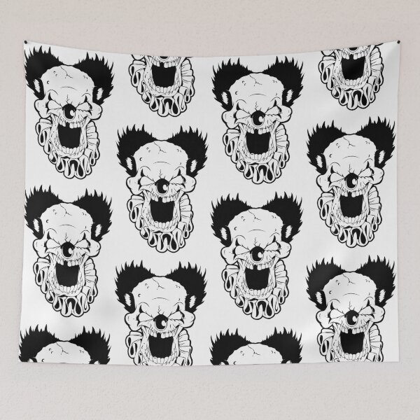 Item preview, Maniacal Skull Clown designed and sold by endurdog.