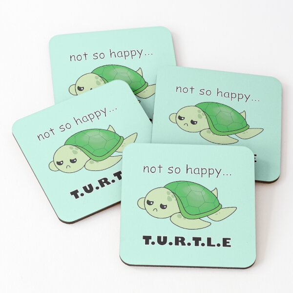 Item preview, not so happy turtle designed and sold by therealjuju.