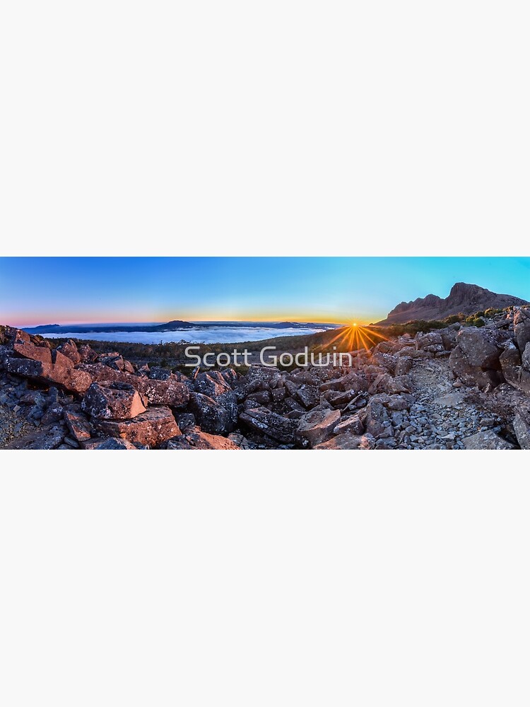 "Sunrise panorama Ben Lomond, Tasmania" Poster for Sale by coralnerd