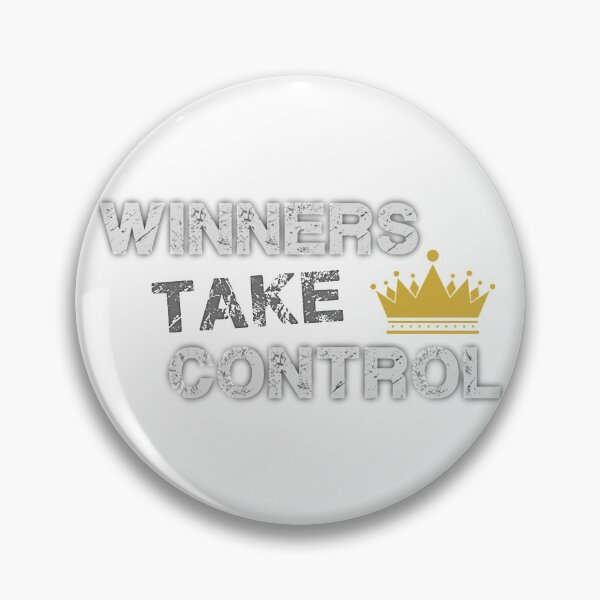 Item preview, Winners take control. Slim fit t-shirt, Shirt  gift designed and sold by GlobalSpace.