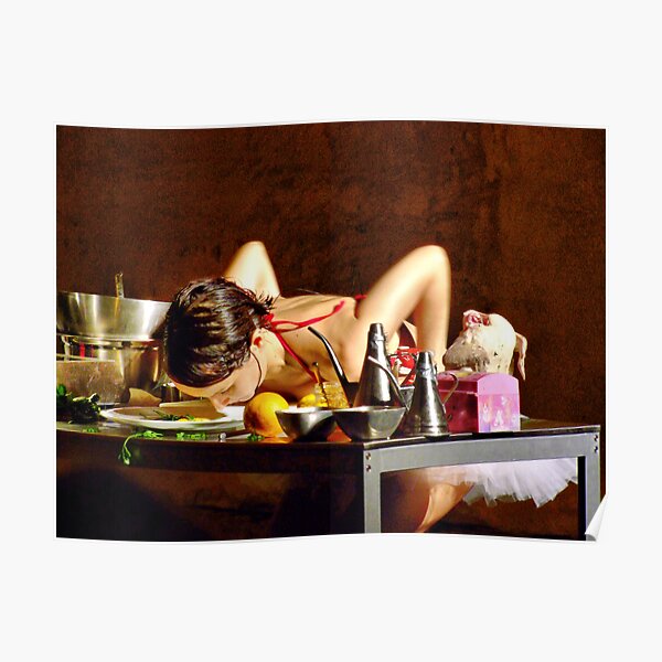 chicken kitchen Poster