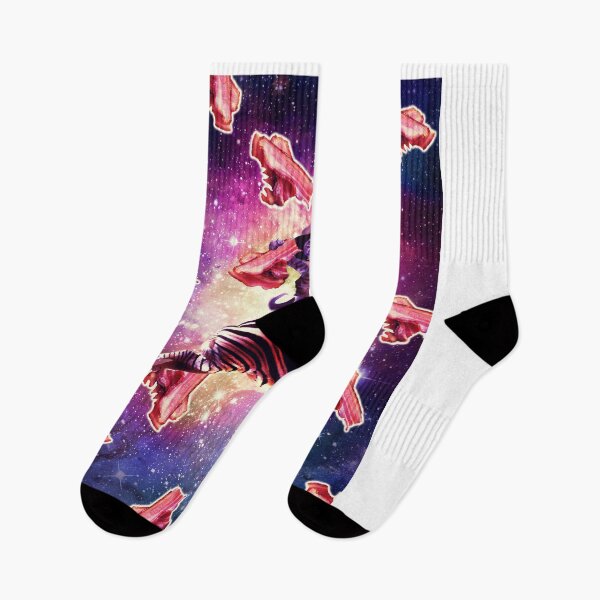 Item preview, Cowboy Space Cat On Zebra Unicorn With Bacon designed and sold by SkylerJHill.