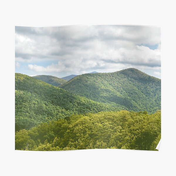 "Appalachian Mountains Tapestry " Poster by mbarimo7  Redbubble
