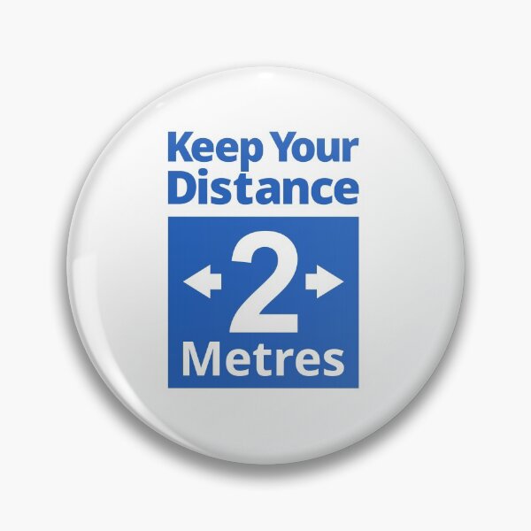 Item preview, Keep Your Distance sign designed and sold by SocialShop.
