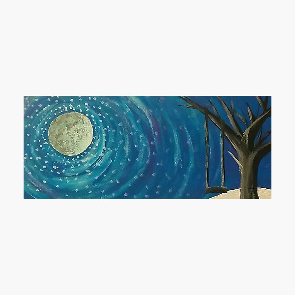 Winter Moon Photographic Print