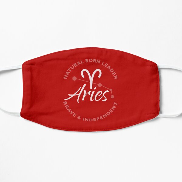 Aries Astrology Flat Mask