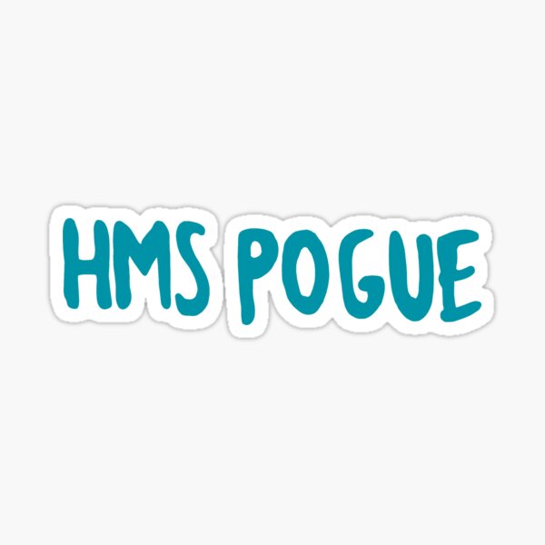 "outer Banks Hms Pogue" Sticker By Tiktoksunrise | Redbubble