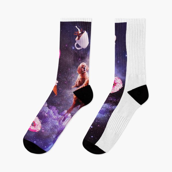 Artikelvorschau, Outer Space Dog Riding Giraffe Unicorn entworfen und verkauft von SkylerJHill.