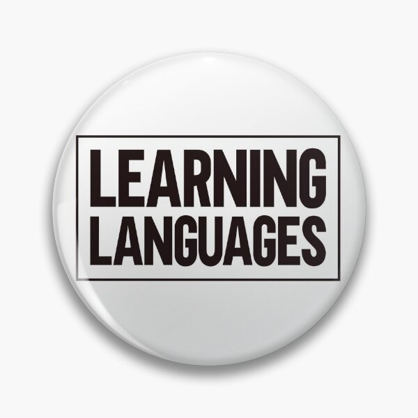 Item preview, Learning Languages White Version Sign designed and sold by xesed.