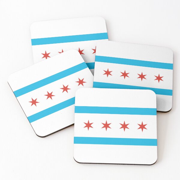 Item preview, Chicago Flag Shirt designed and sold by BERGULATOR.